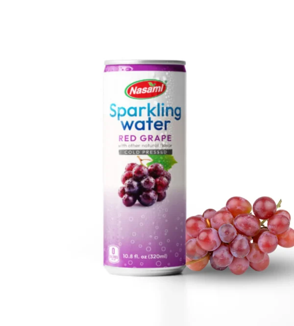 320ml Sparkling Water Red Grape Flavour 