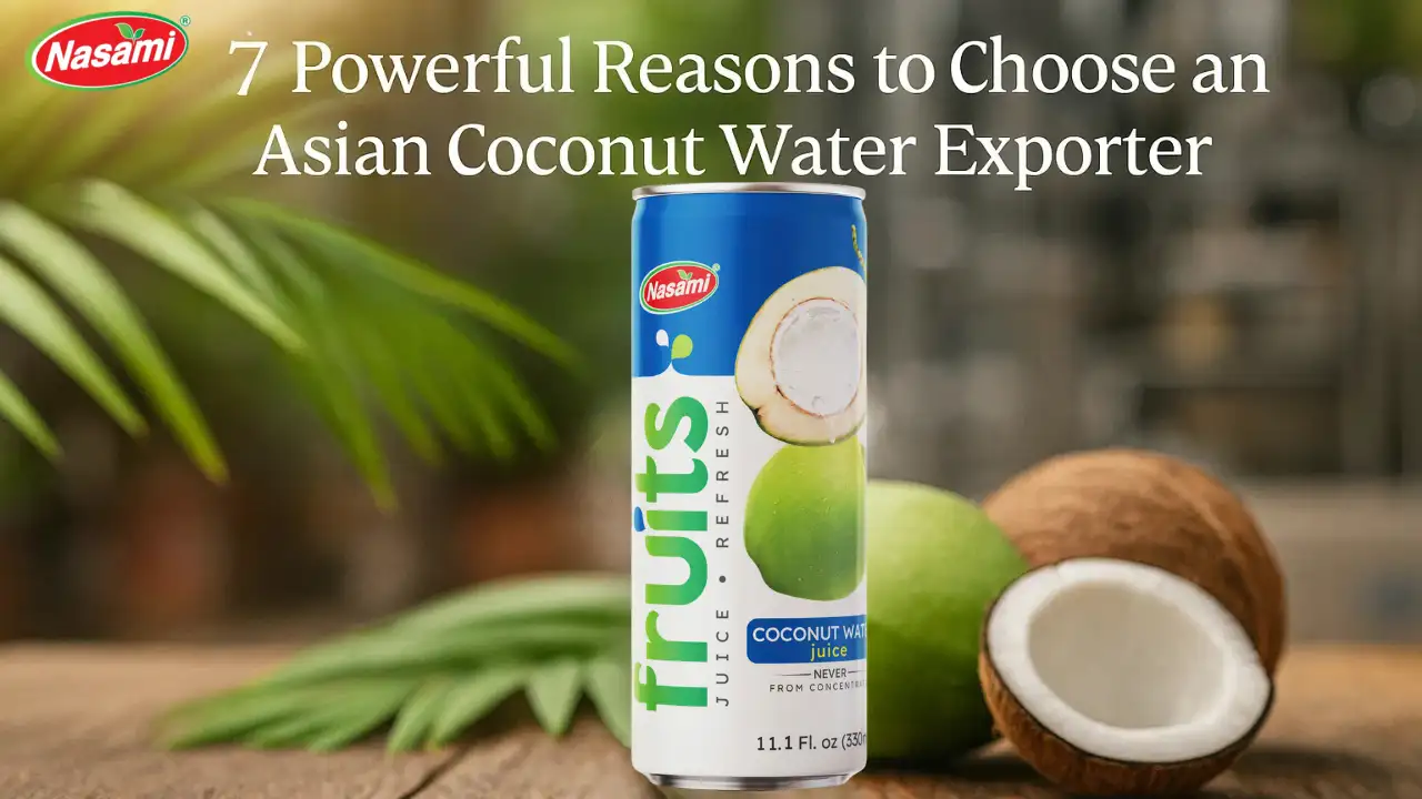 7 Powerful Reasons to Choose an Asian Coconut Water Exporter