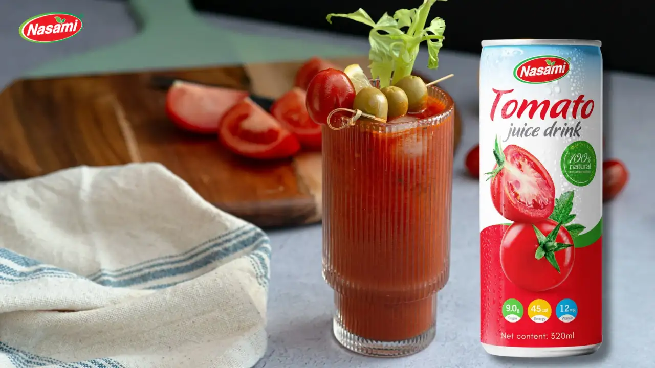 8 Astonishing Healthy Tomato Juice Benefits You Didn’t Know! 1 A glass of fresh tomato juice, rich in nutrients and good for health.