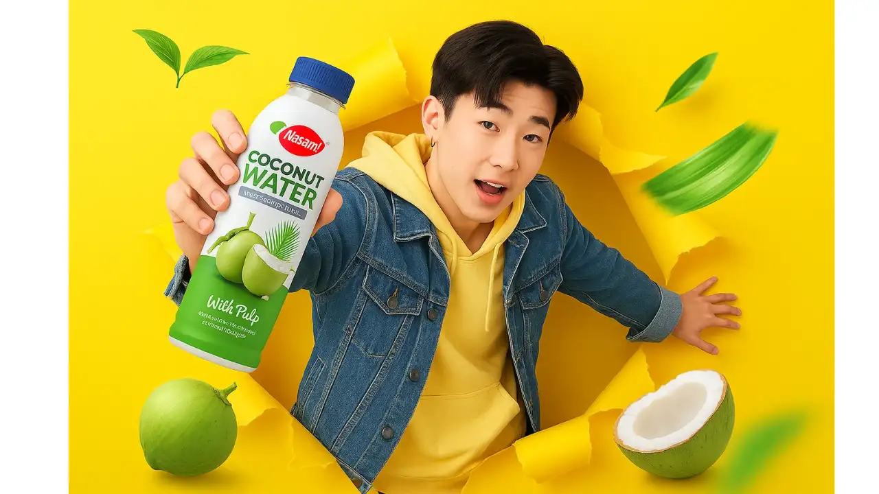 Young Coconut in Bottle: 7 Powerful Reasons to Choose It 12  A person drinking young coconut water in bottle