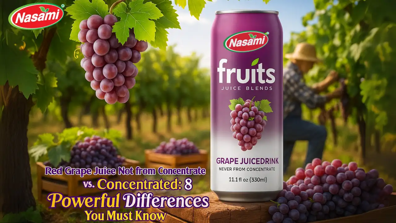 Red Grape Juice Not from Concentrate vs. Concentrated: 8 Powerful Differences You Must Know 1 Red Grape Juice Not from Concentrate vs. Concentrated: 8 Powerful Differences You Must Know