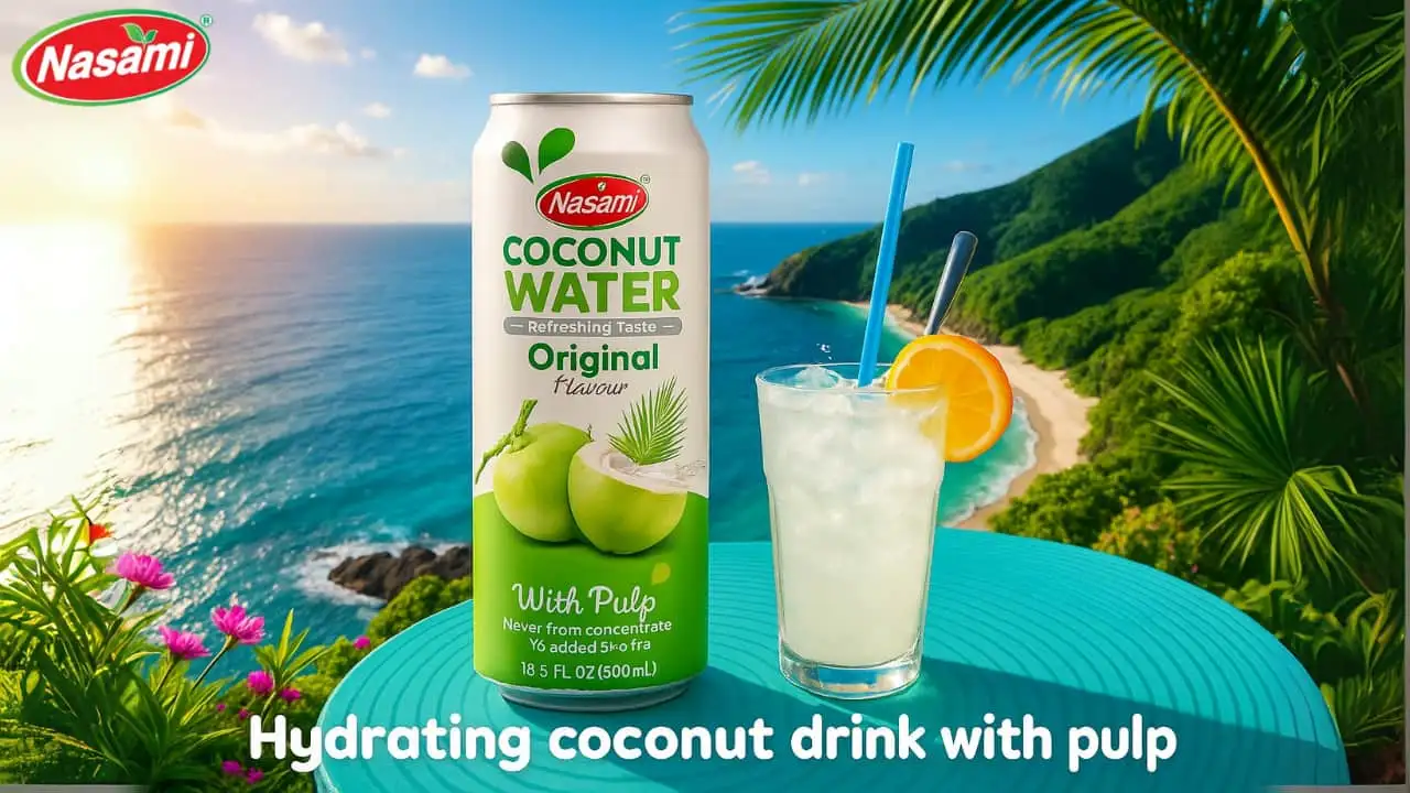 7 Powerful Benefits of Young Coconut Water with Pulp 2 Hydrating coconut drink with pulp