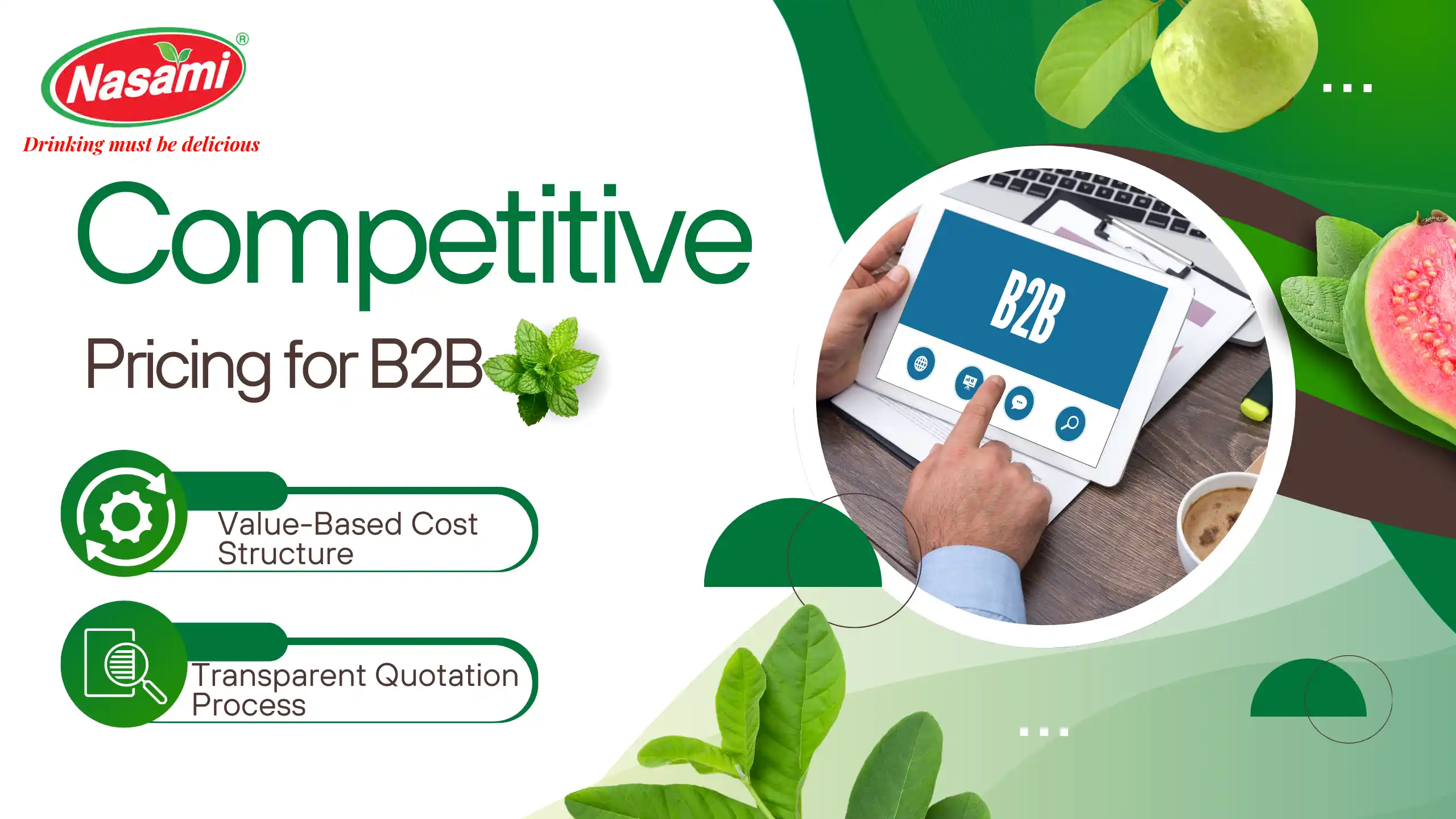 Guava Juice Supplier – 7 Powerful OEM/ODM Benefits for B2B 8 Competitive Pricing for B2B