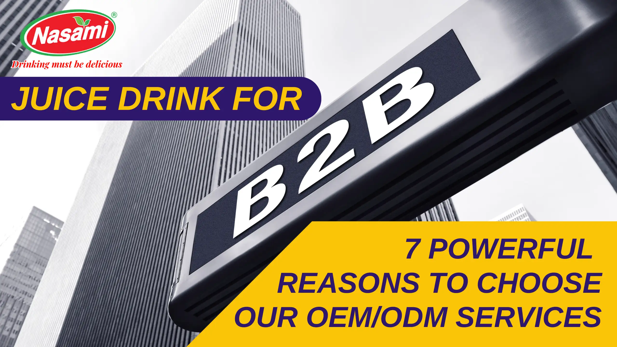 Juice Drink for B2B – 7 Powerful Reasons to Choose Our OEM/ODM Services
