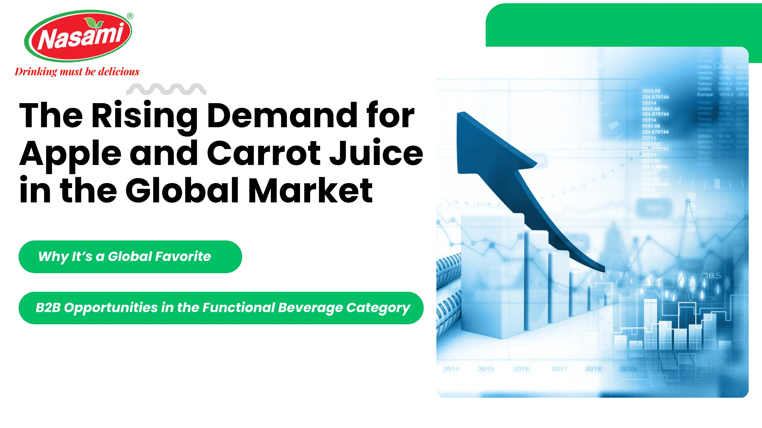 Apple and Carrot Juice – The Secret Behind Our B2B OEM Success 2 The Rising Demand for Apple and Carrot Juice in the Global Market