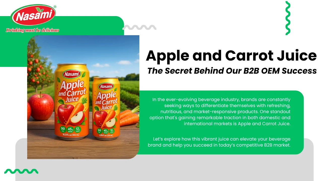 Apple and Carrot Juice – The Secret Behind Our B2B OEM Success 1 Apple and Carrot Juice