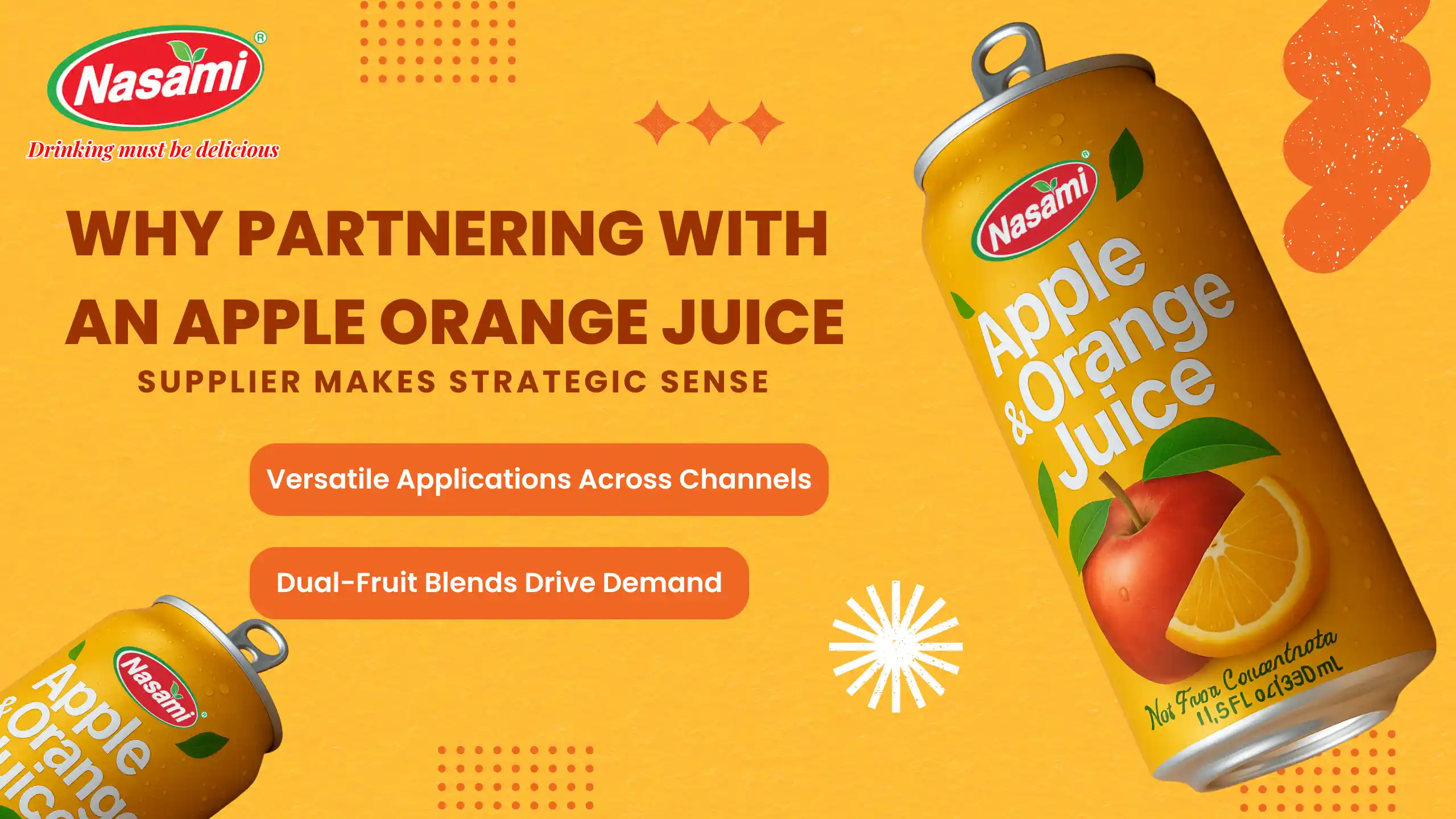 Apple Orange Juice Supplier – 6 Powerful Benefits for B2B... 1 Why Partnering with an Apple Orange Juice Supplier Makes Strategic Sense