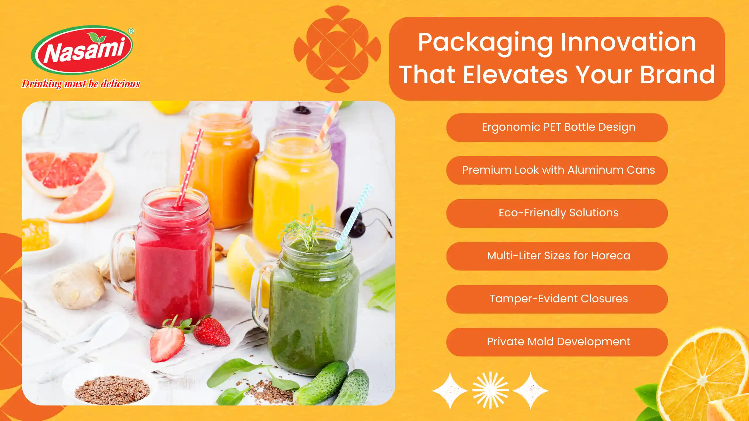 Apple Orange Juice Supplier – 6 Powerful Benefits for B2B... 4 Packaging Innovation That Elevates Your Brand