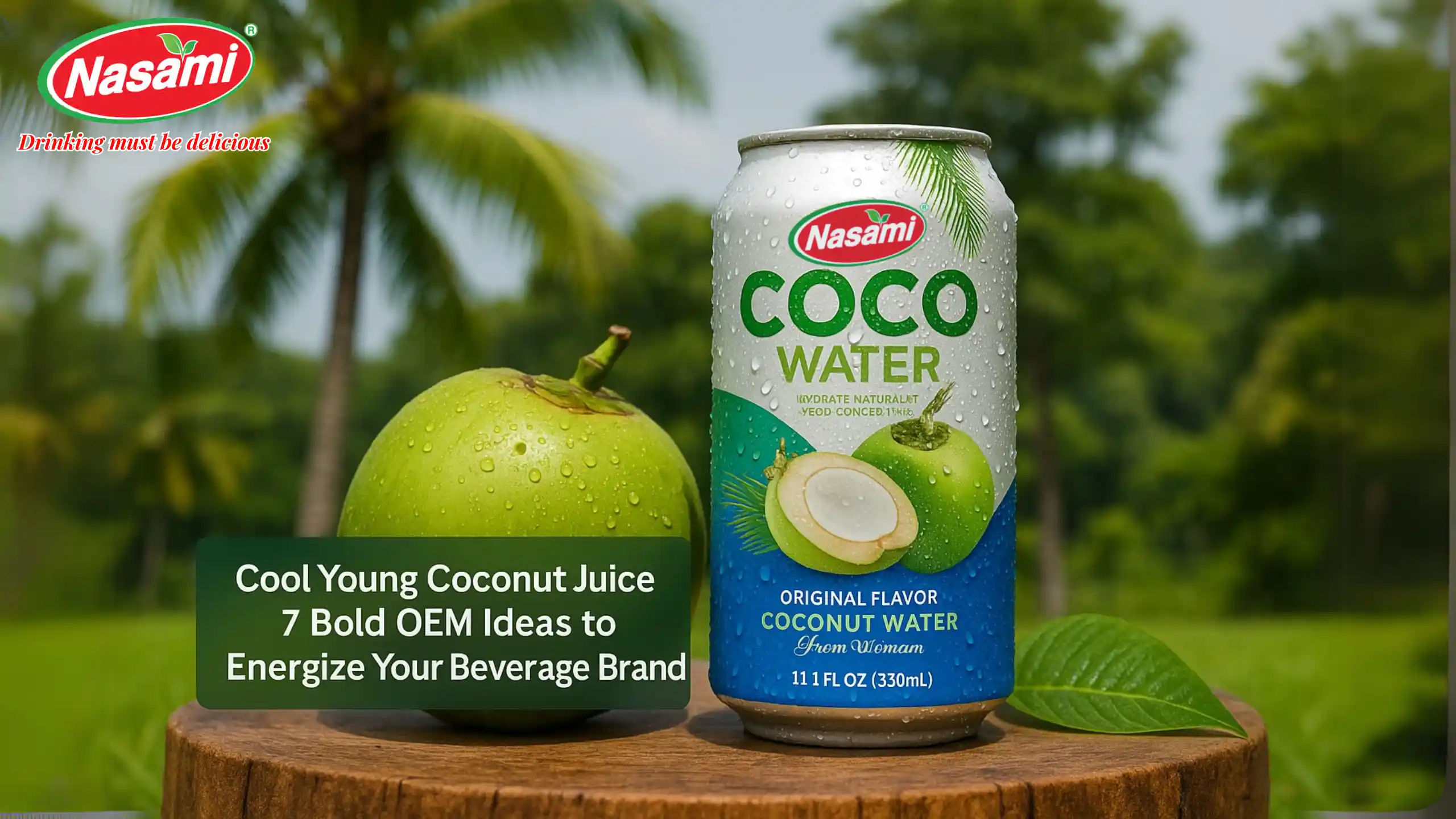Cool Young Coconut Juice – 7 Bold OEM Ideas to Energize Your Beverage Brand