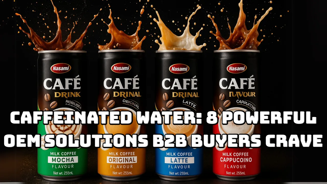 Caffeinated Water 8 Powerful OEM Solutions B2B Buyers Crave