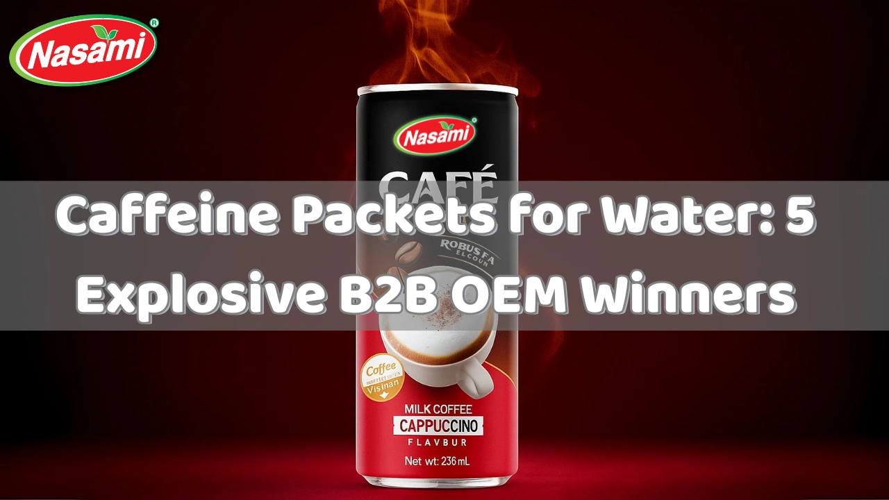 Caffeine Packets for Water 5 Explosive B2B OEM Winners