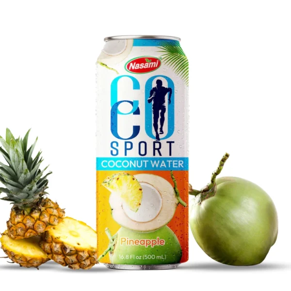 Coco Sport Coconut Water Pineapple Flavour 500ml Can