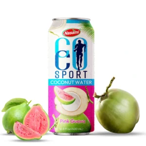 Coco Sport Coconut Water Pink Guava Flavour 500ml Can