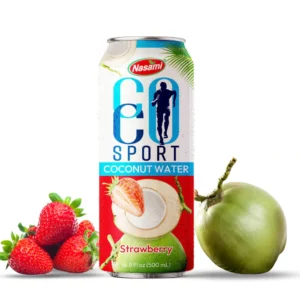 Coco Sport Coconut Water Strawberry Flavour 500ml Can