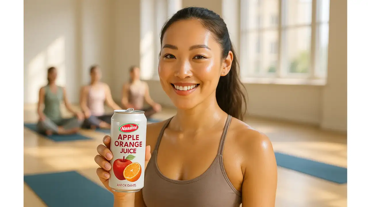 9 Surprising Apple Orange Juice Facts That Will Amaze You 4 Drinking apple orange juice for weight loss benefits with a fitness background