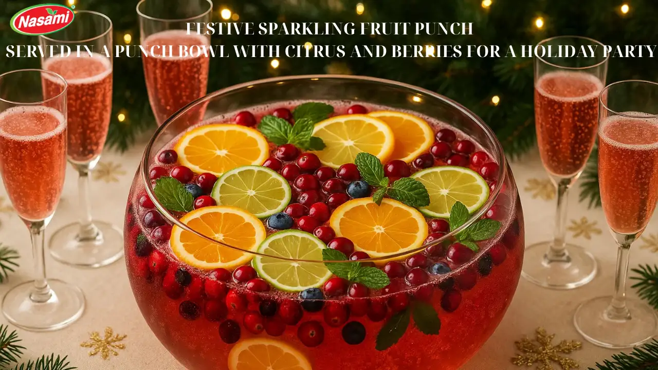 Festive Sparkling Fruit Punch: 7 Refreshing Party Drinks 1 Festive Sparkling Fruit Punch brings color, flavor, and fizz to every party.