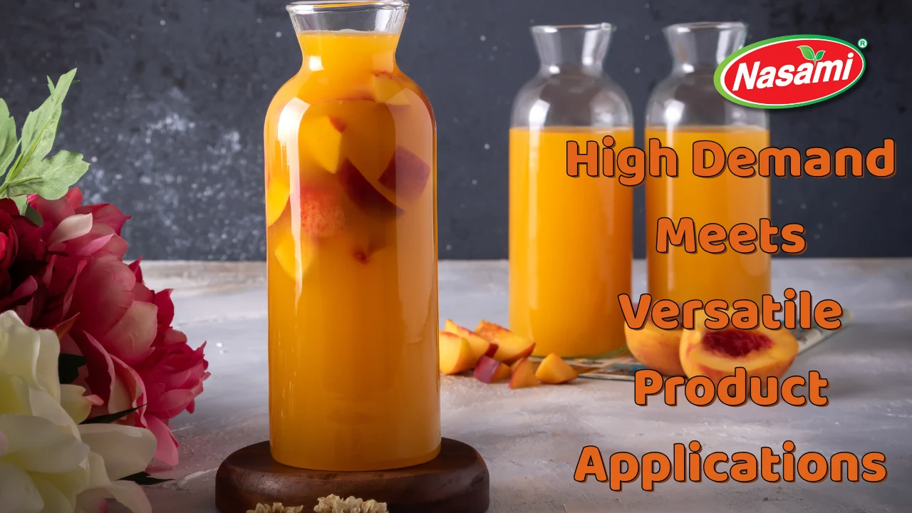 Real Peach Juice: 5 Irresistible OEM Perks for B2B Buyers 4 High Demand Meets Versatile Product Applications