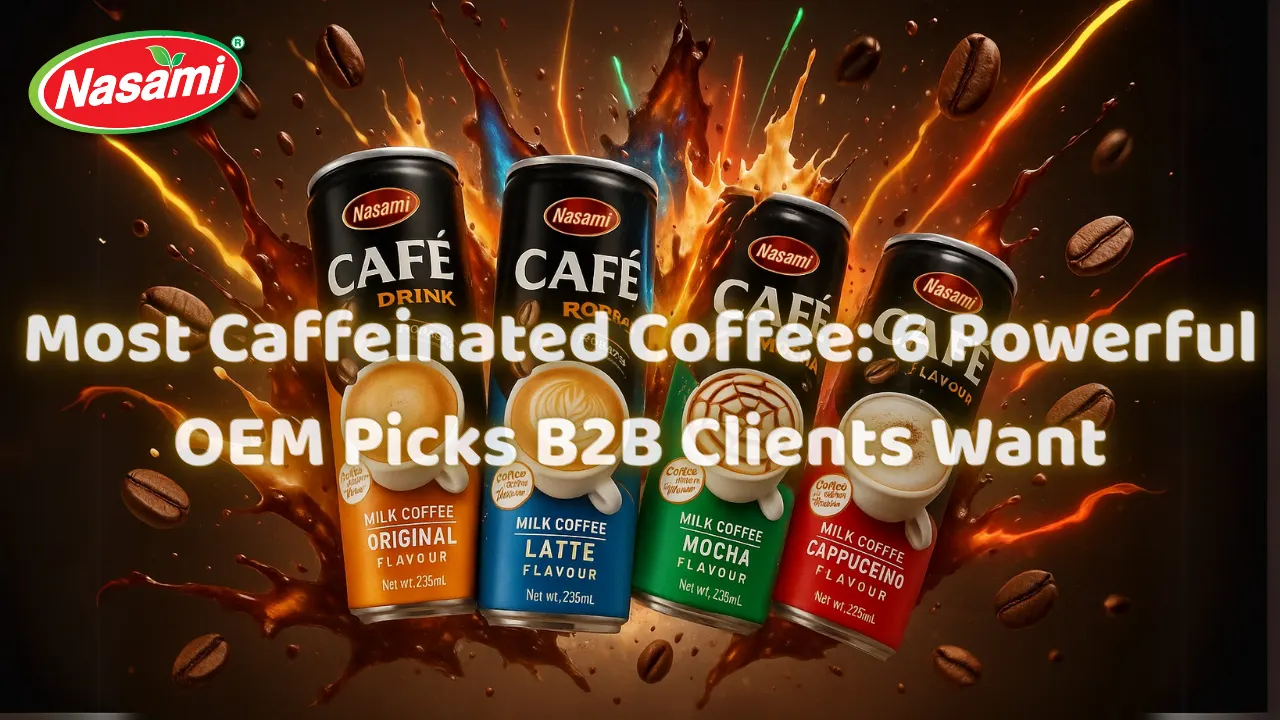 Most Caffeinated Coffee 6 Powerful OEM Picks B2B Clients Want