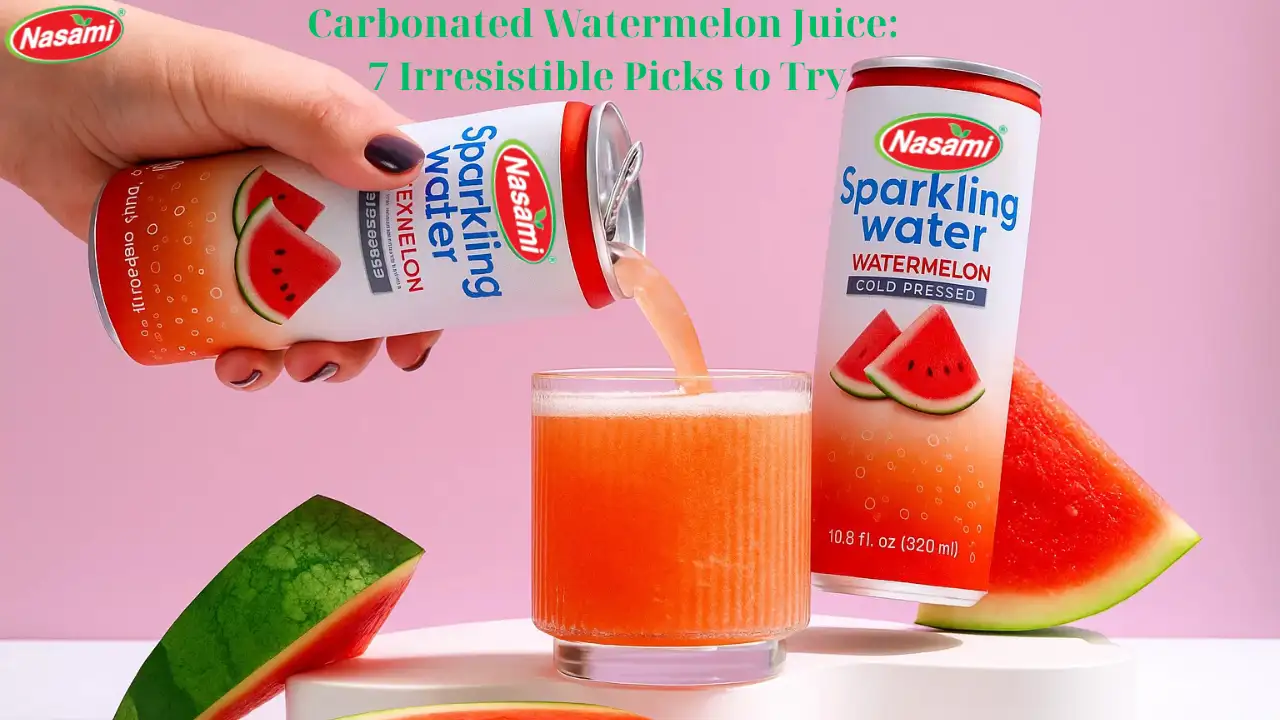 Carbonated Watermelon Juice: 7 Irresistible Picks to Try