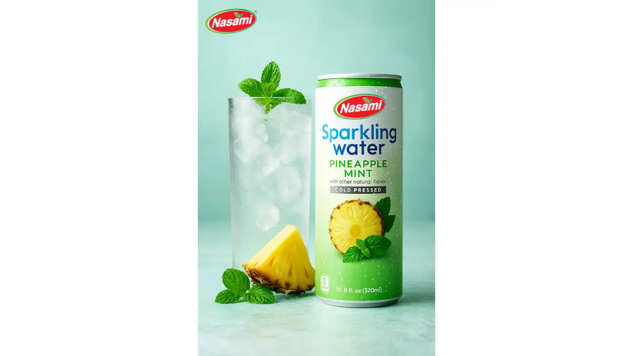 Nasami Sparkling Fruit Fusion – Pineapple Mint
