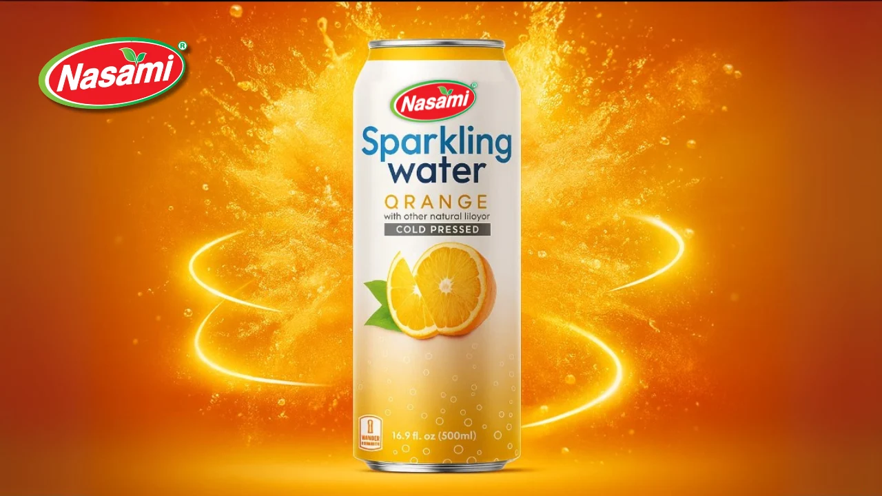 Sparkling Water with Fruit Juice: 5 Essential B2B Winners 3 Naturally flavored sparkling water with fruit extracts.