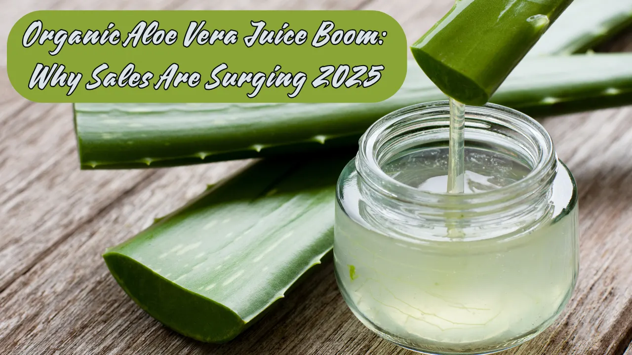 Organic Aloe Vera Juice Boom: Why Sales Are Surging 2025 1 Organic Aloe Vera Juice Boom Why Sales Are Surging 2025