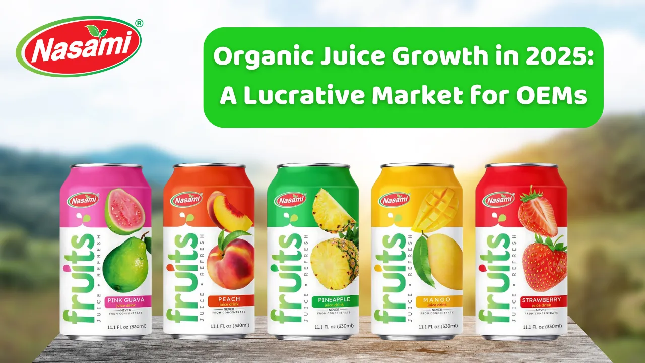 Organic Juice Growth in 2025: A Lucrative Market for OEMs 1 Organic Juice Growth in 2025: A Lucrative Market for OEMs
