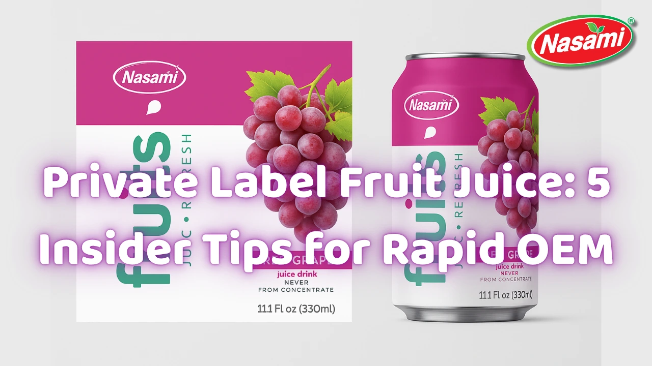 Private Label Fruit Juice 5 Insider Tips for Rapid OEM