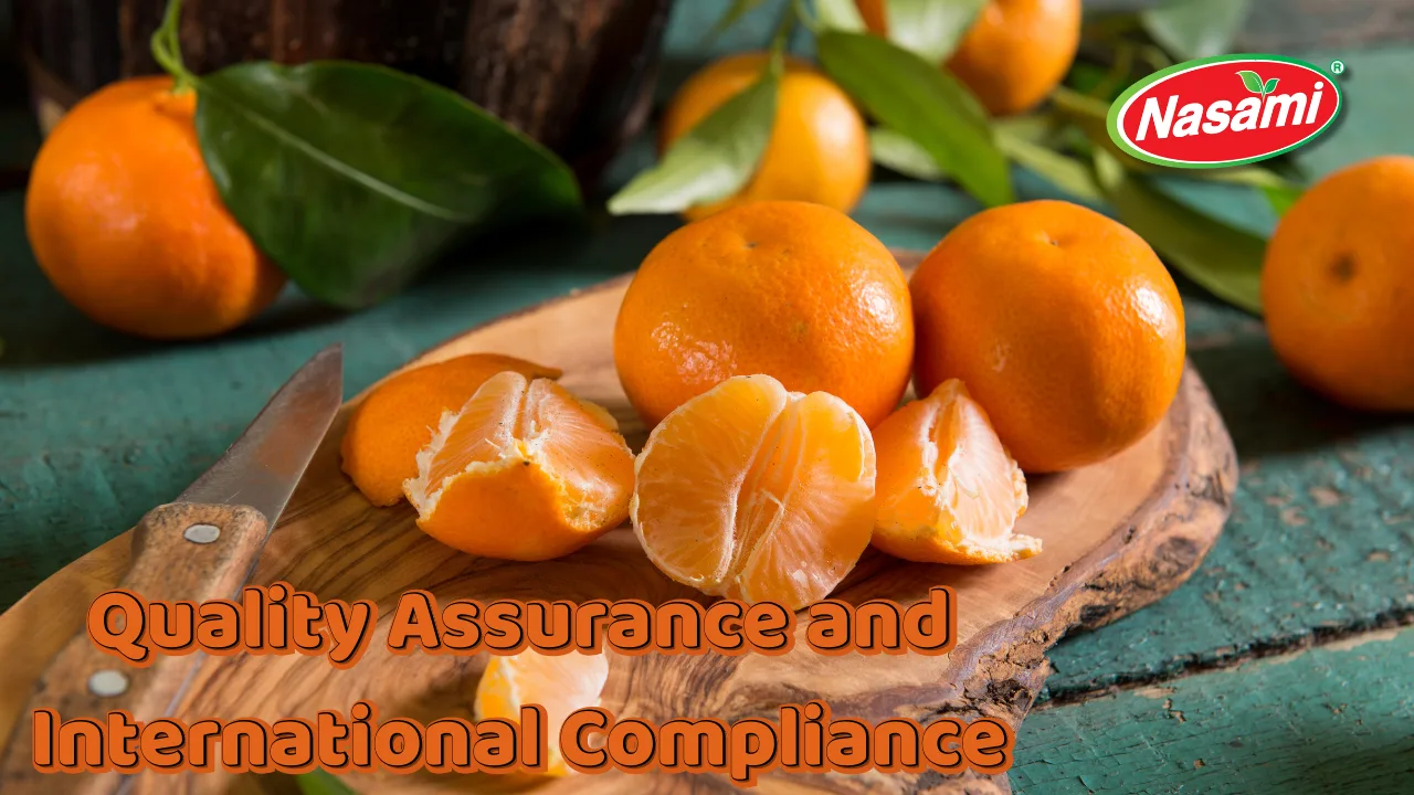 Mandarin Juice: 6 Top OEM Benefits B2B Buyers Love 4 Quality Assurance and International Compliance