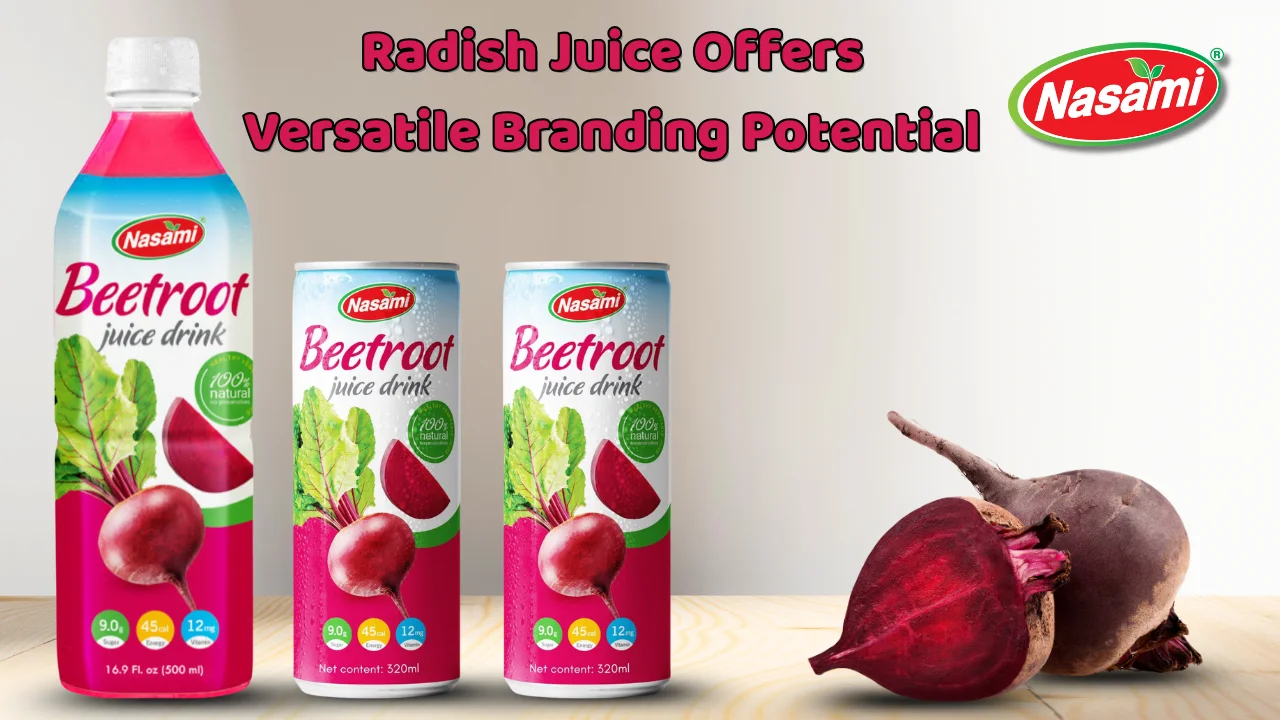 5 Powerful Reasons Radish Juice Rules Functional Beverages 3 Radish Juice Offers Versatile Branding Potential