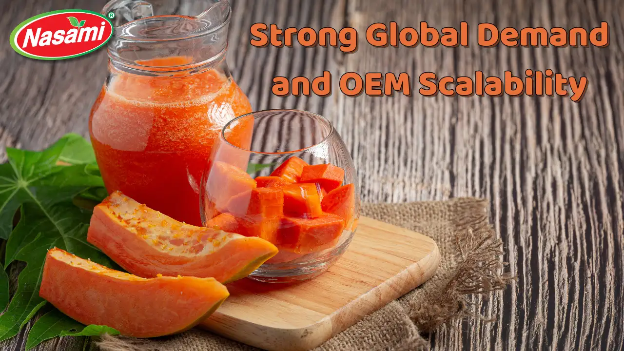 Fresh Papaya Juice: 6 Proven Gains for OEM Clients 2 Strong Global Demand and OEM Scalability