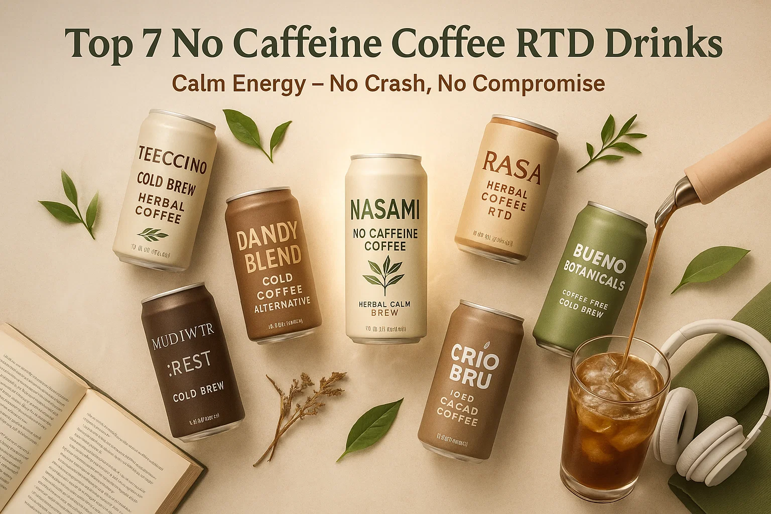 Top 7 No Caffeine Coffee RTD Drinks