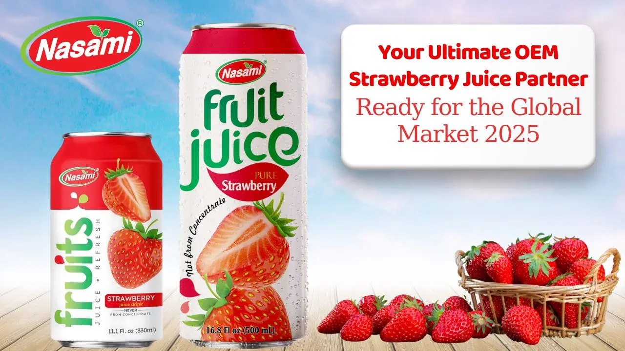 Your Ultimate OEM Strawberry Juice Partner– Ready for the Global Market 2025