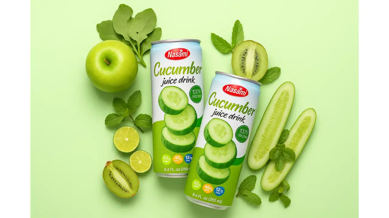 cucumber juice - low calorie green juice
