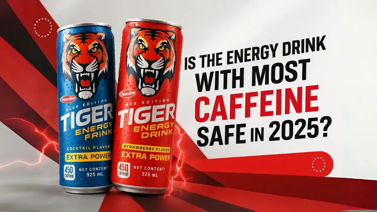 energy drink with most caffeine safety in 2025 featuring Nasami