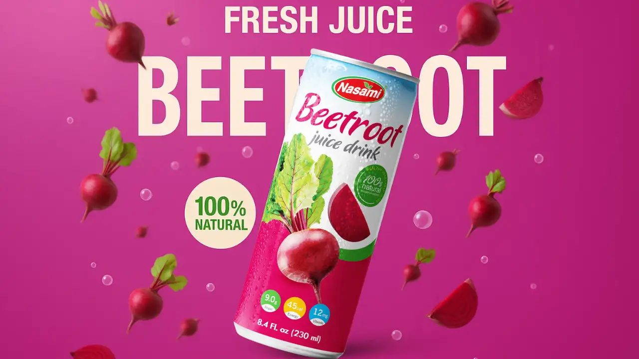 7Healthy Beet Juice Benefits Support Energy 2 healthy beet juice in can