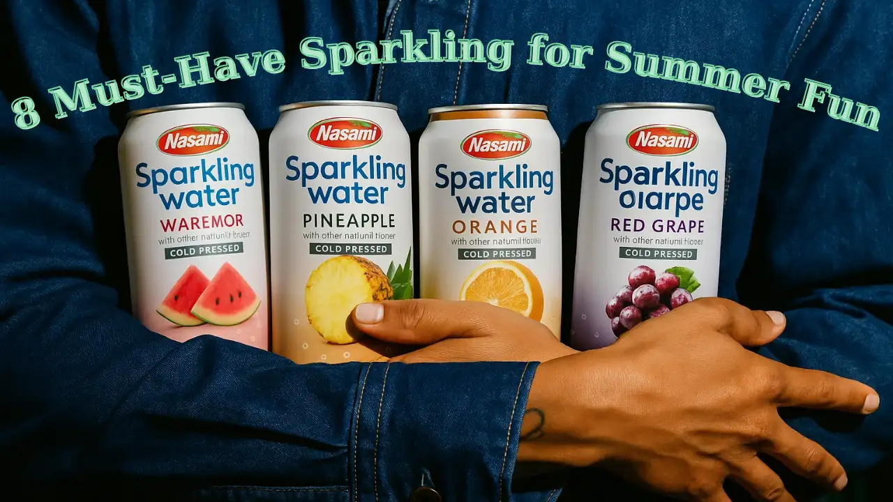 organic sparkling juice