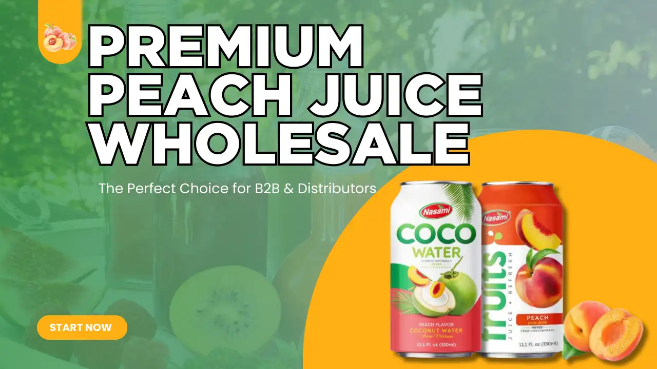 Premium Peach Juice Wholesale – The Perfect Choice for B2B & Distributors 1 peach-juice-nasami-1