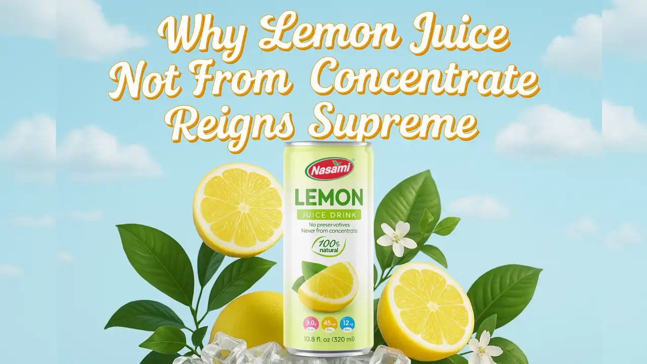 pure lemon juice not from concentrate
