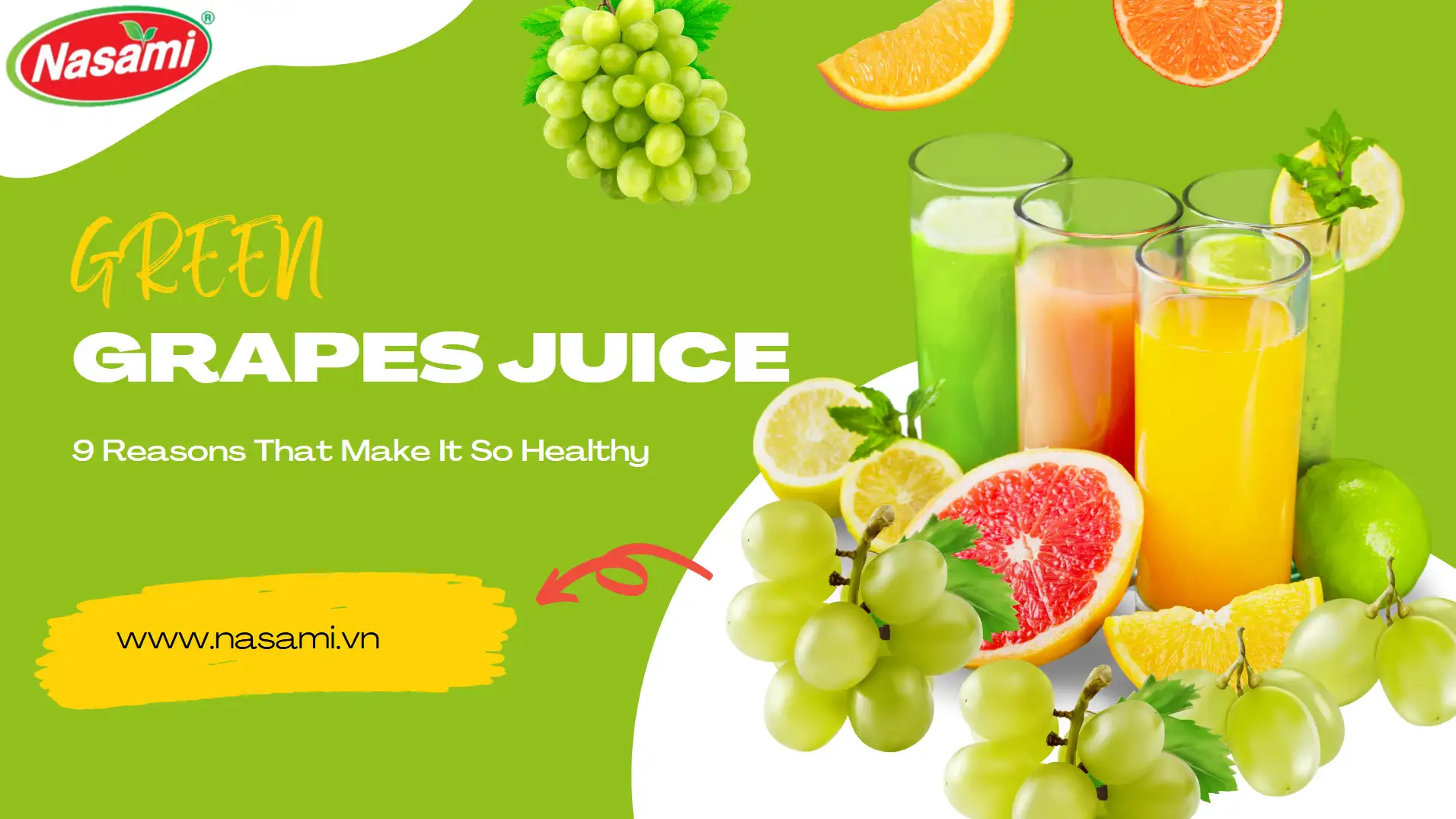 Green Grapes Juice: 9 Reasons That Make It So Healthy 1 Green Grapes Juice: 9 Reasons That Make It So Healthy