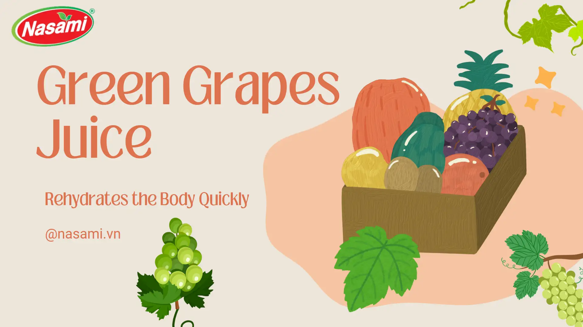 Green Grapes Juice: 9 Reasons That Make It So Healthy 3 Green Grapes Juice: Rehydrates the Body Quickly