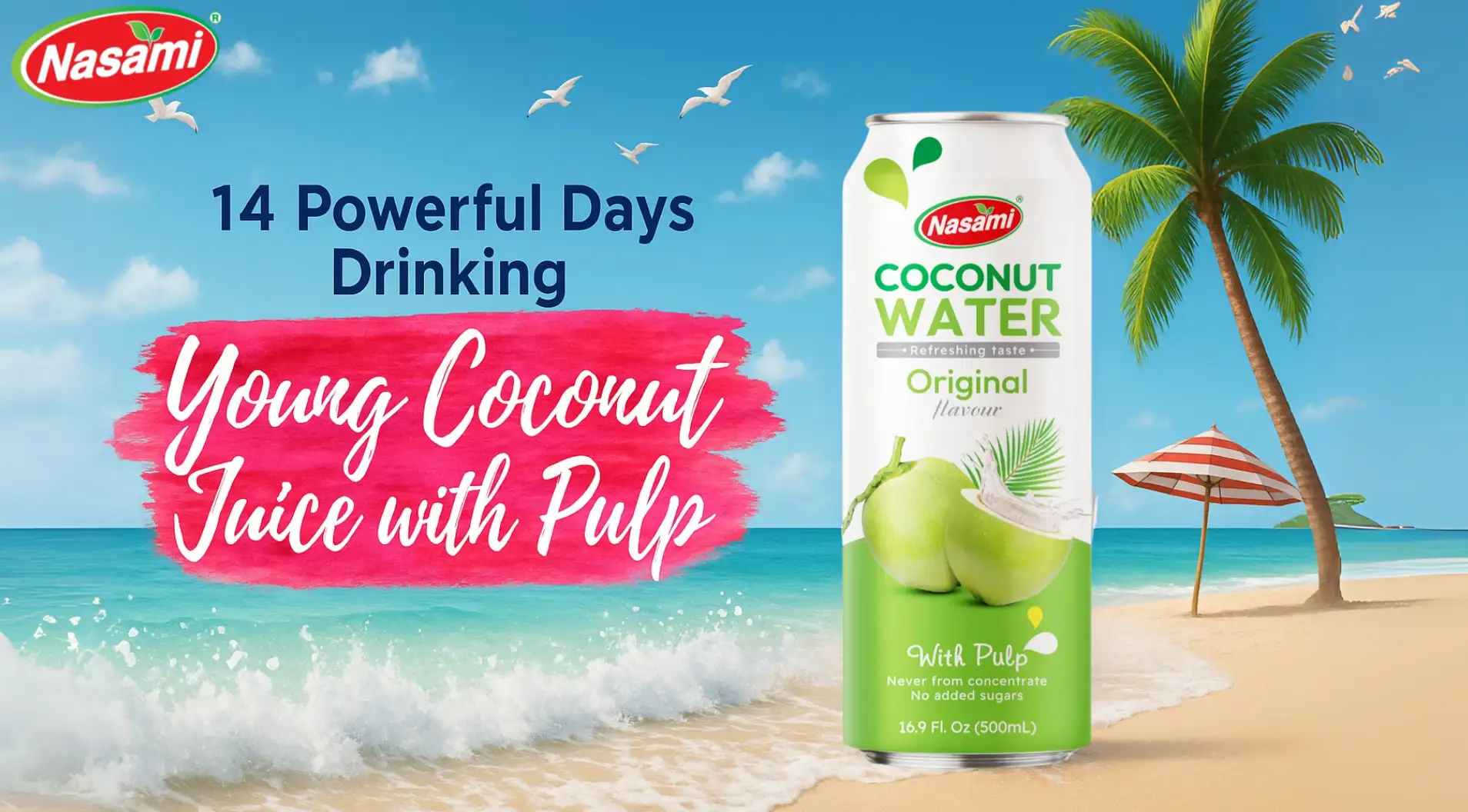 14 Powerful Days Drinking Young Coconut Juice with Pulp 1 14 Powerful Days Drinking Young Coconut Juice with Pulp