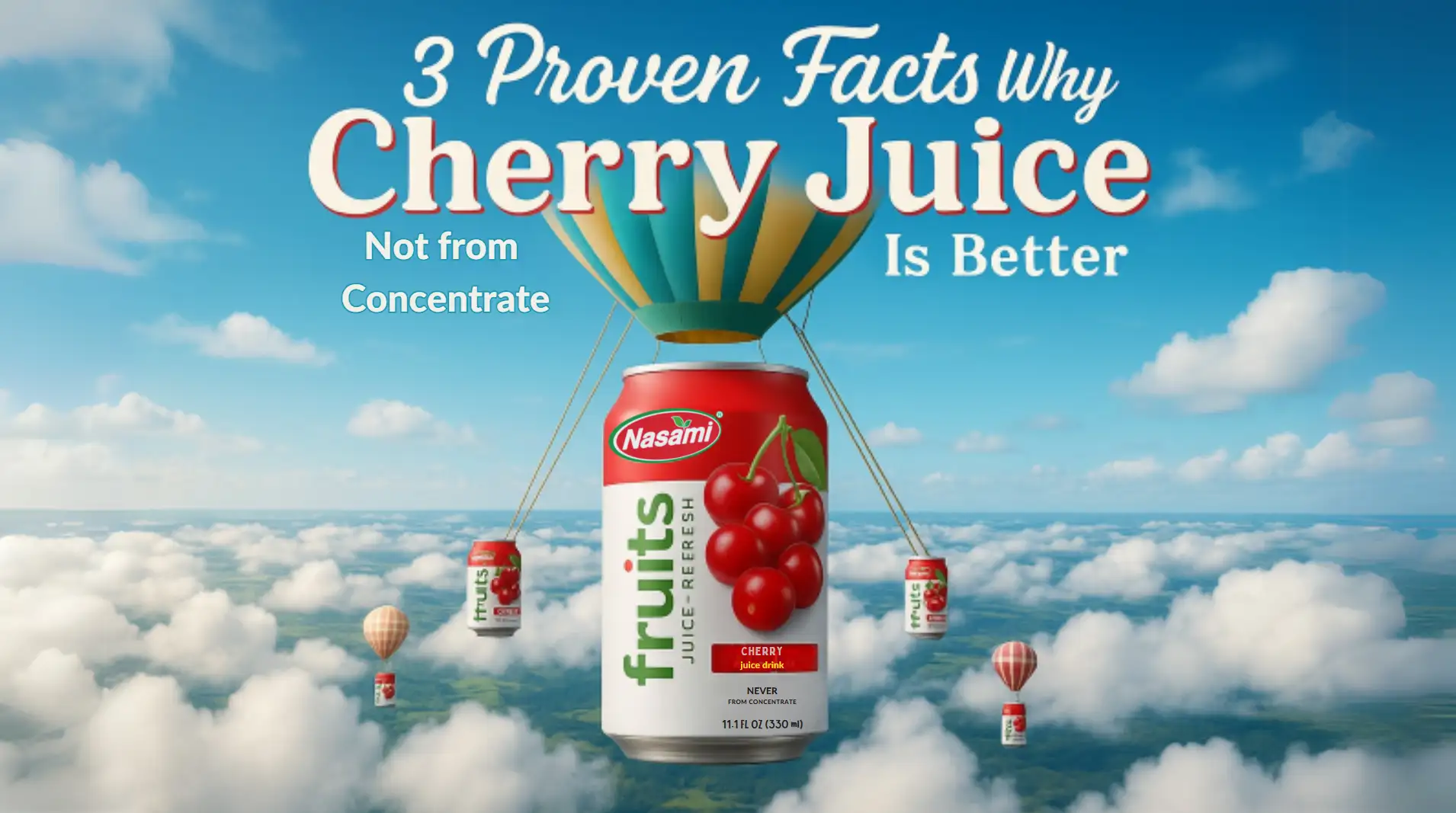 3 Proven Facts Why Cherry Juice Not from Concentrate Better 1 3 Proven Facts Why Cherry Juice Not from Concentrate Better