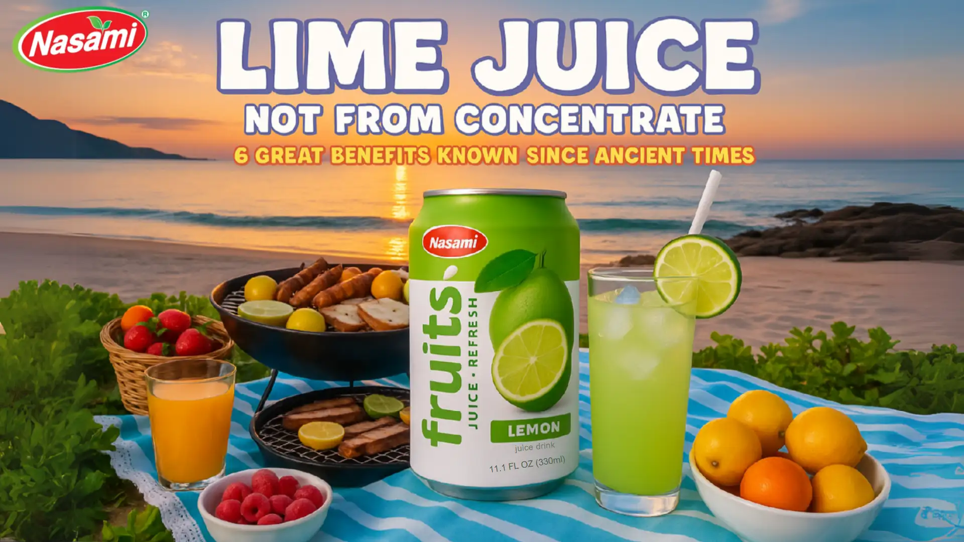 Lime Juice Not from Concentrate: 6 Great Benefits Known Since Ancient Times 1 Lime Juice Not from Concentrate: 6 Great Benefits Known Since Ancient Times