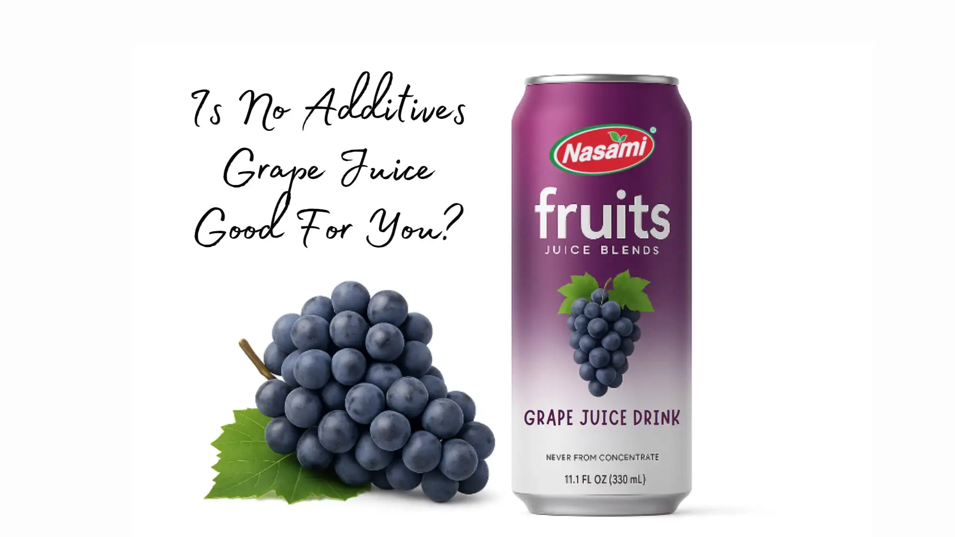Red Grape Juice Not from Concentrate vs. Concentrated: 8 Powerful Differences You Must Know 3 Is no additives grape juice good for you?