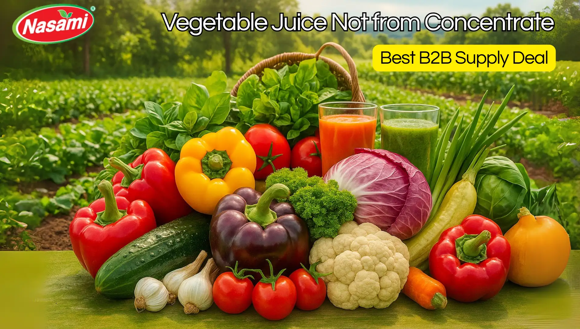 Vegetable Juice Not from Concentrate: Best B2B Supply Deal 1 Vegetable Juice Not from Concentrate: Best B2B Supply Deal