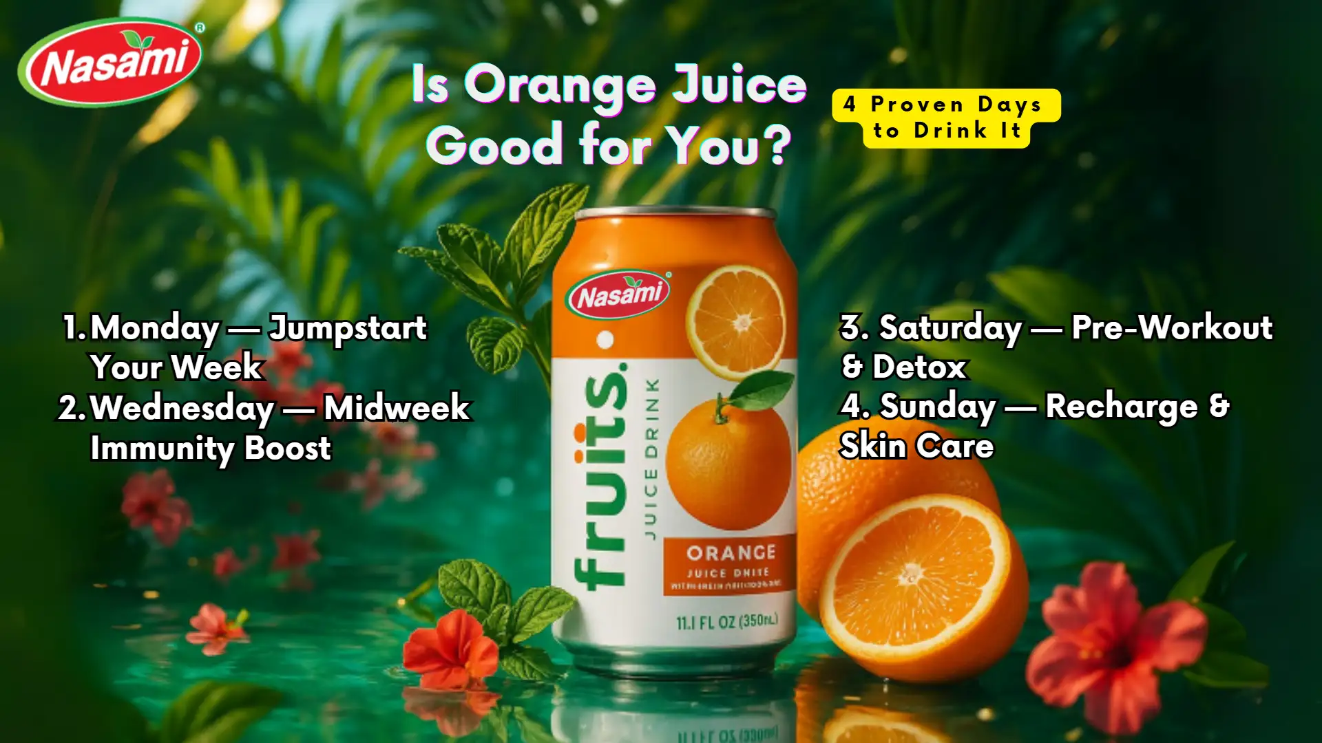 Is Orange Juice Good for You? 4 Proven Days to Drink It