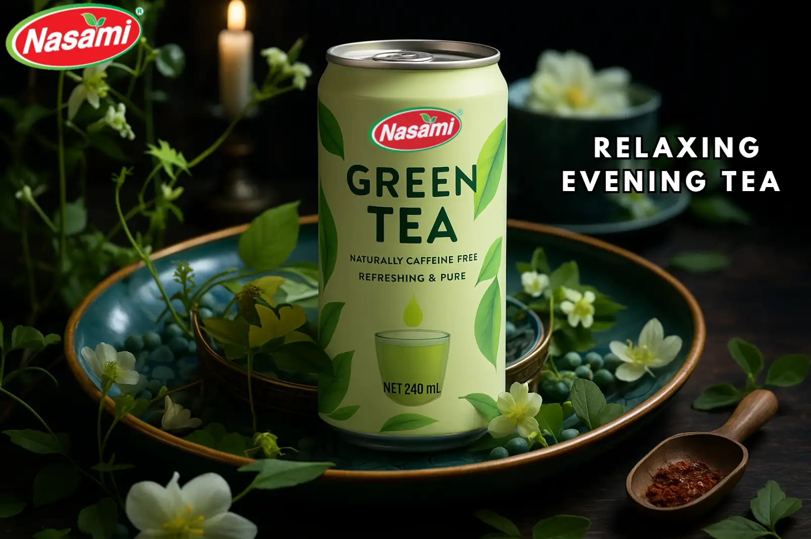 Green Tea Without Caffeine: The Best Decaf Teas in 2025 2 Relaxing evening tea with green tea without caffeine